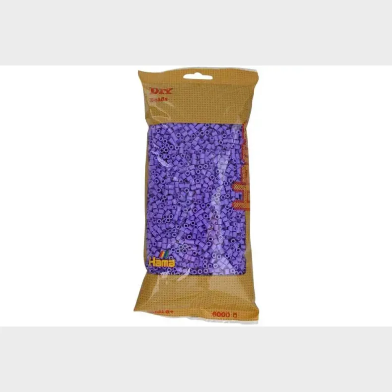 Hama midi perler 6000stk pastel lilla