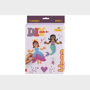 Hama midi oph�ngs�ske prinsese og havfrue