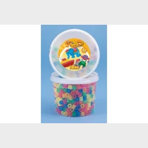 Hama maxi perler 600stk neon mix 51