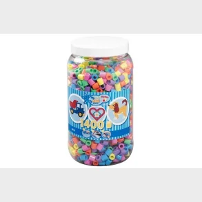 Hama maxi 1400stk i btte pastel mix 50