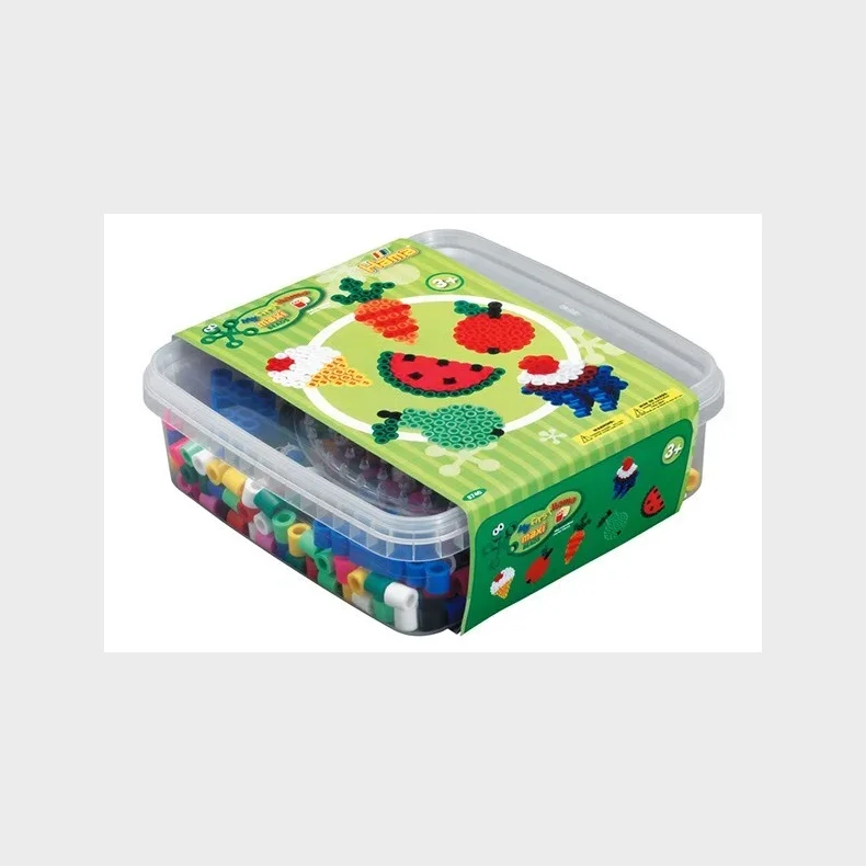 Hama maxi btte 600 perler + plade 8220