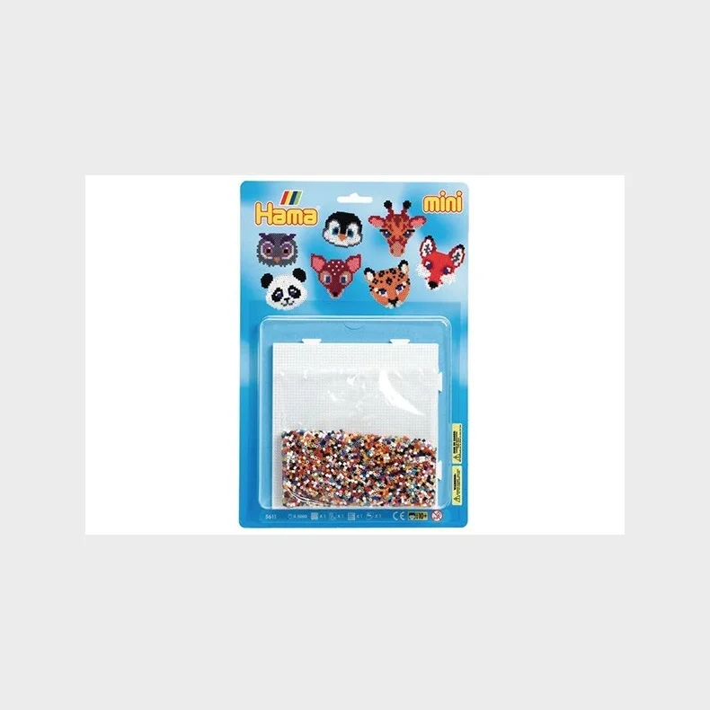 Hama mini blisterpak dyrehoveder