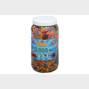 Hama midi perler 13000stk neon mix