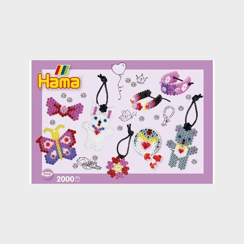 Hama midi gaveske small world Smykker
