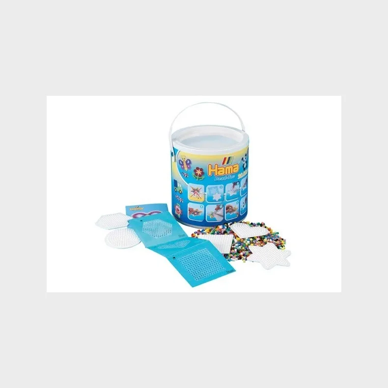 Hama midi perler, stiftplader og selvkl�b i b�tte