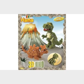 Hama midi gaveske 3D dino