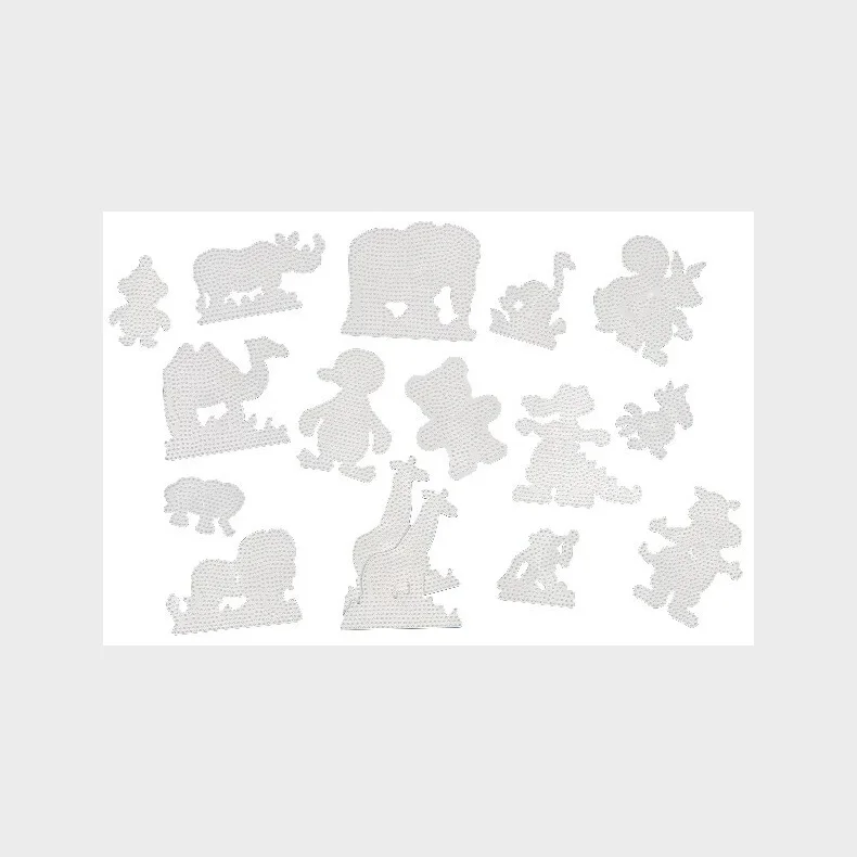 Hama midi 15 stiftplader - Zoo