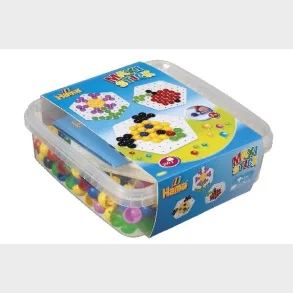 Hama maxi sticks + 2stk. 6-kantede plader i btte