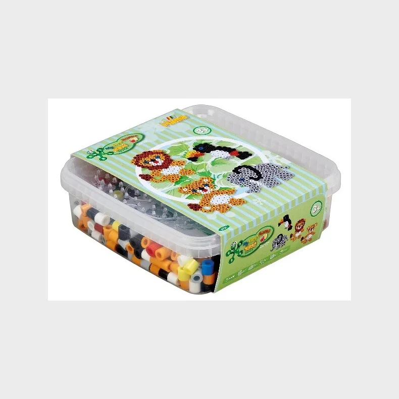 Hama maxi btte perler 600stk + 2 stiftplader