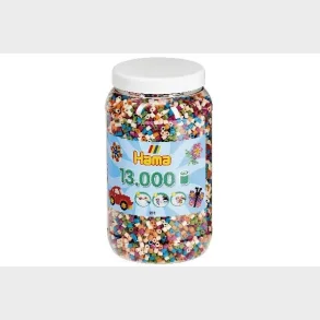 Hama midi perler 13000stk mix 58