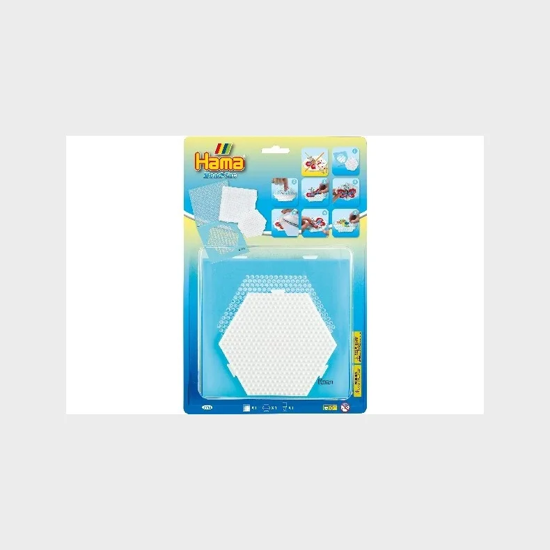 Hama midi 2 stiftplader+1 stickers i blisterpak