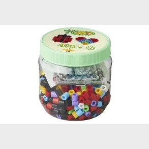 Hama maxi perler 400 perler + 2 plader i gr�n d�se