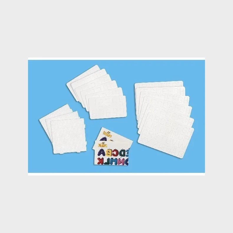 Hama midi 15 stiftplader - Bogstaver og tal