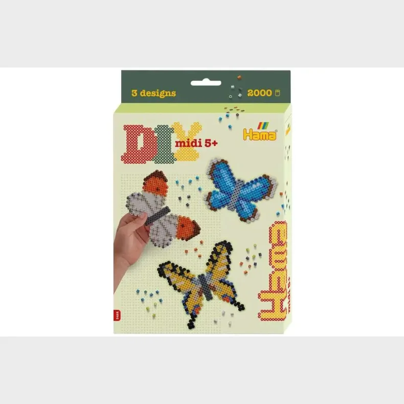 Hama midi ophngsske Sommerfugle