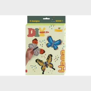 Hama midi oph�ngs�ske Sommerfugle