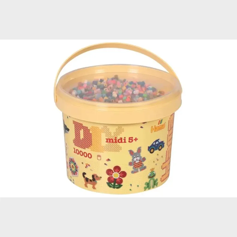 Hama midi perler 10.000stk mix 68