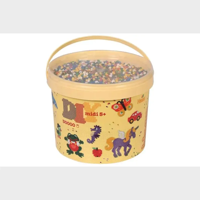 Hama midi perler 30.000stk. mix 66