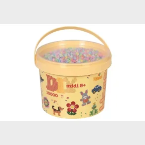 Hama midi perler 10.000stk pastel mix 50