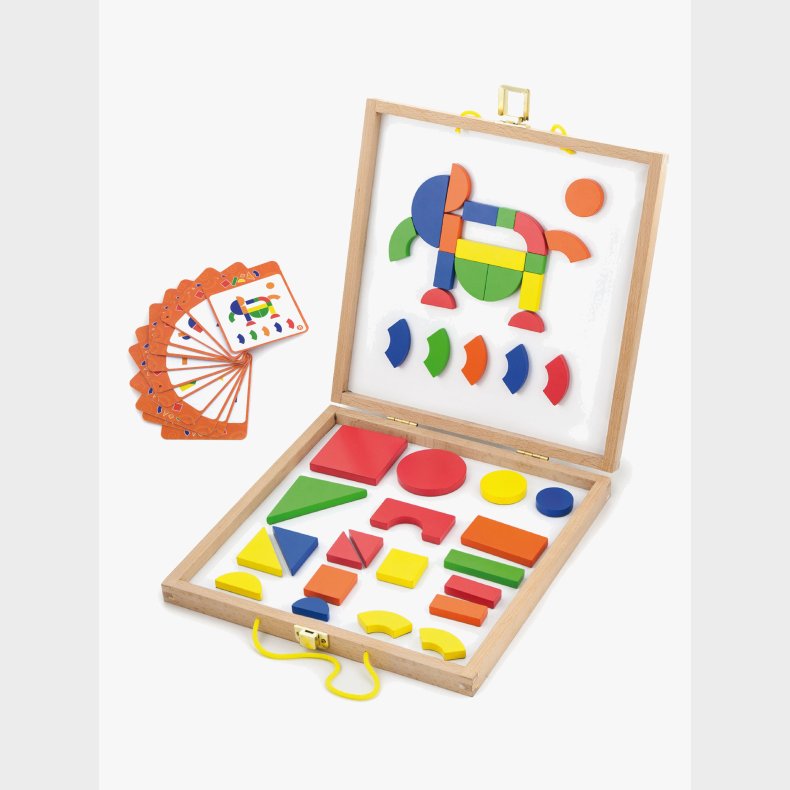 VIGA Magnetiske Klodser 42 Stk.