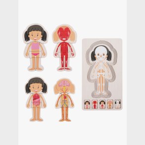 Barbo Toys Kropspuslespil, Pink