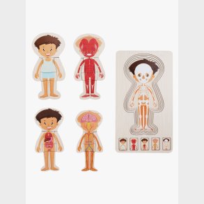 Barbo Toys Kropspuslespil, Bl