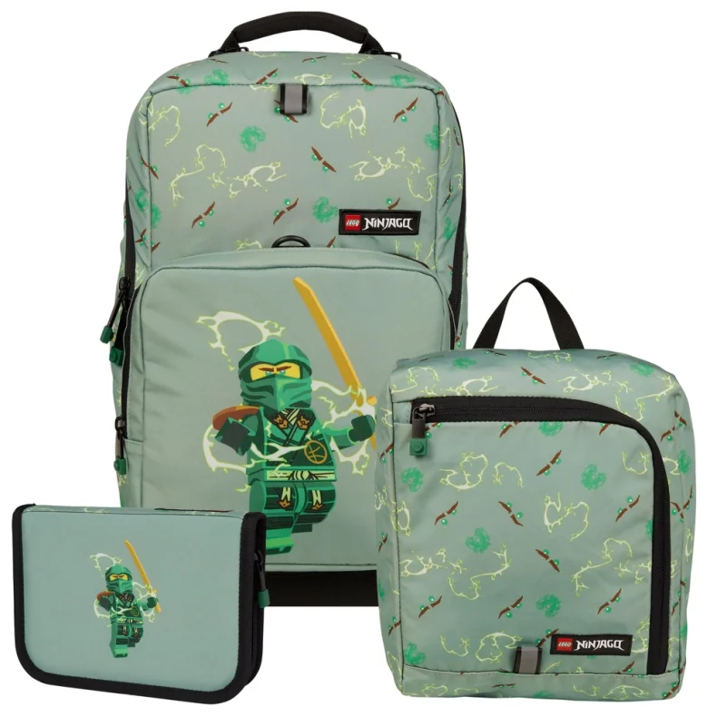 Skoletaskes�t Optimo LEGO NINJAGO Spinjitzu Master 20,5L