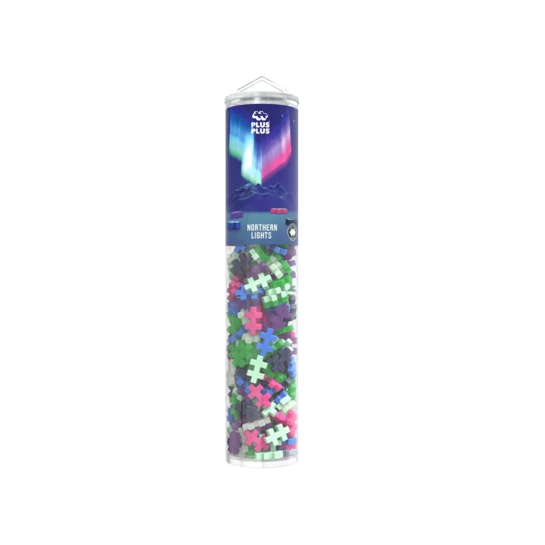 Plus-Plus Northern Lights mix / 240 pcs Tube