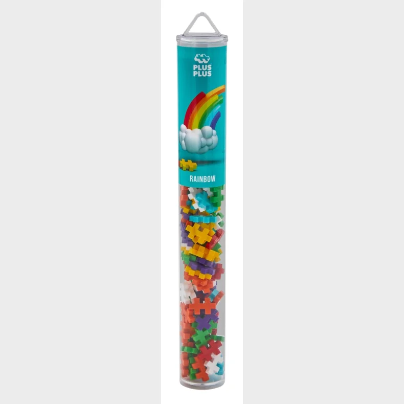 Plus-Plus Rainbow mix / 100 pcs Tube