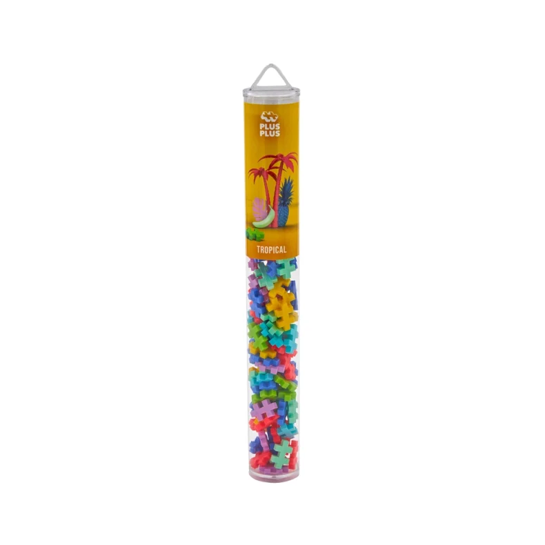 Plus-Plus Tropical mix / 100 pcs Tube