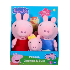 PEPPA PIG Gurli gris PLUSH 3-PAK