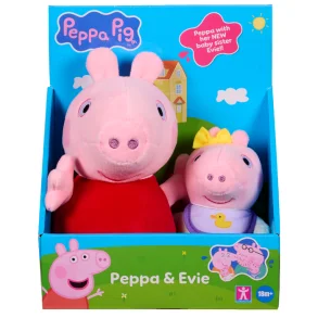 PEPPA PIG Gurli gris PLUSH 2-PAK