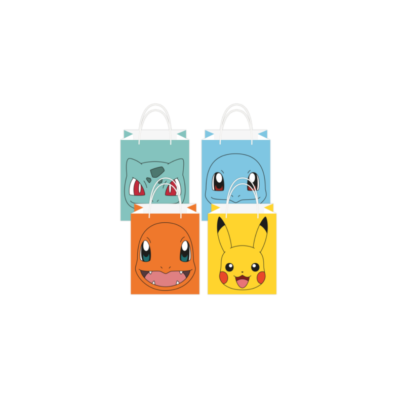 Pokemon slikposer i papir - 8 stk.