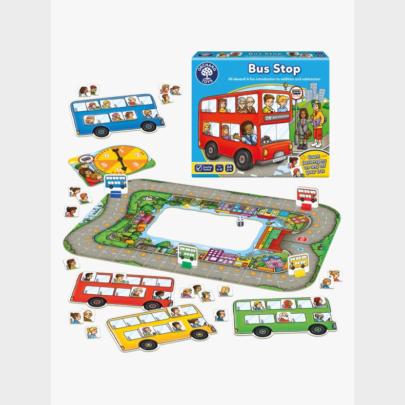 Orchard Toys B�rnespil Busstoppested