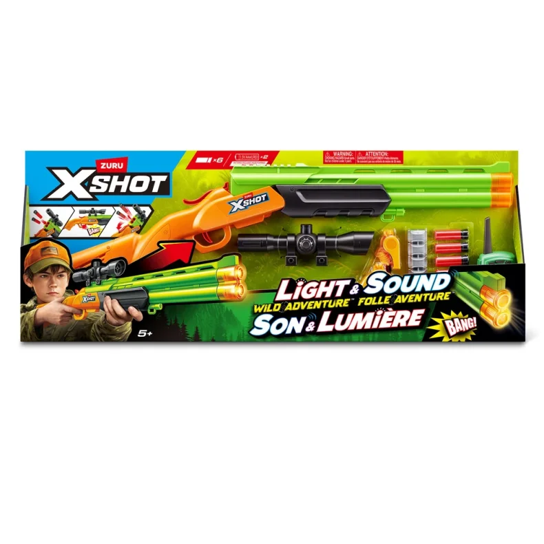 Xshot Role Play Wild adventure s�t med kniv og 6 darts