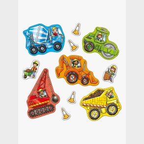 Orchard Toys Puslespil Store Kretjer 5-i-1