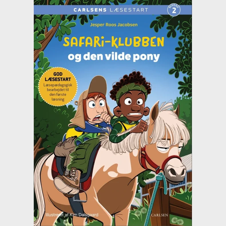 Carlsens L�sestart: Safari-klubben og den vilde pony
