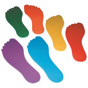 Spordas | Skridsikre markrer til gulv - Fdder, 6 stk