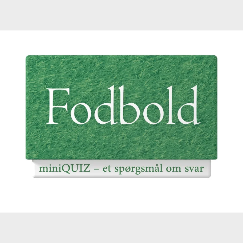 miniQUIZ Fodbold