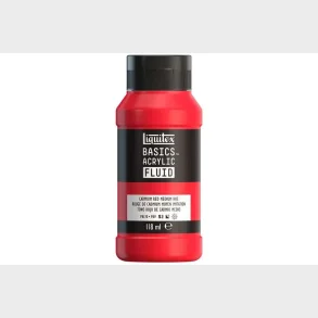 Basics fluid 118ml cadmium red medium hue row 151