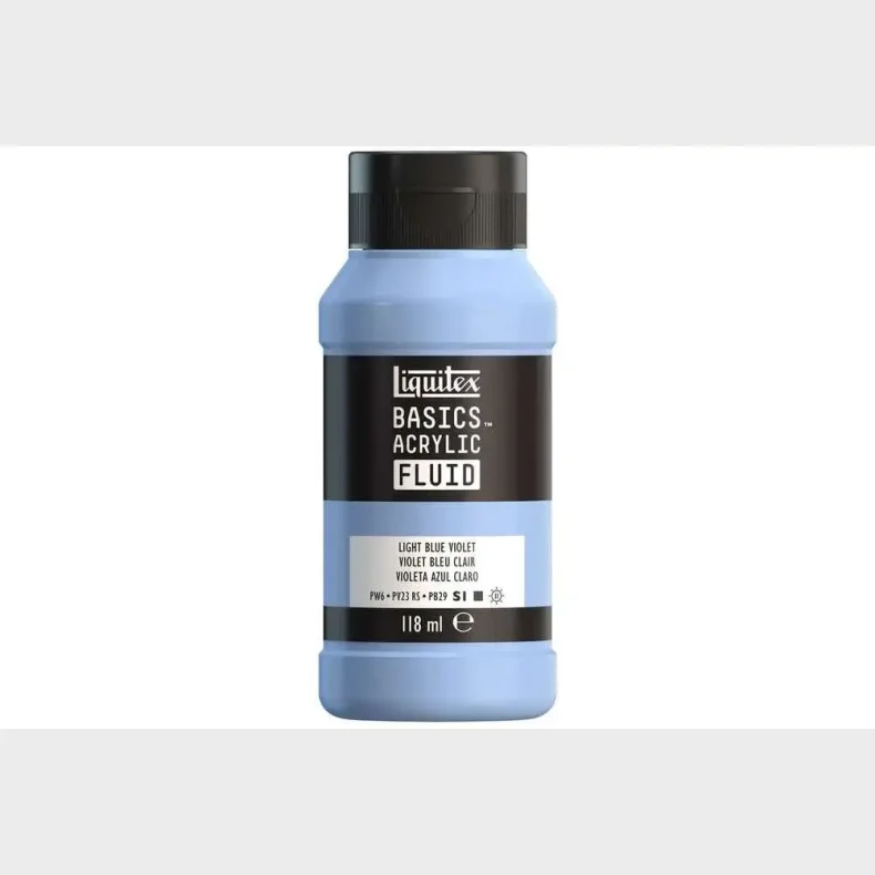 Basics fluid 118ml light blue violet row 680
