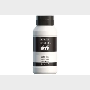 Basics fluid 118ml titanium white row 432