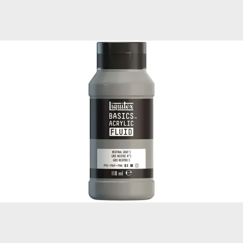 Basics fluid 118ml neutral grey 5 row 599
