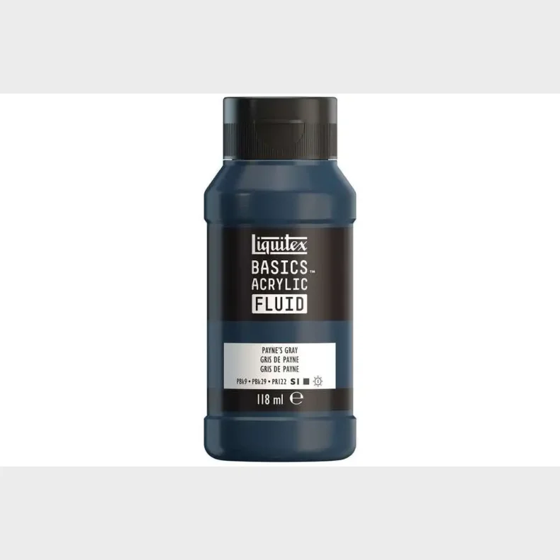 Basics fluid 118ml paynes grey row 310