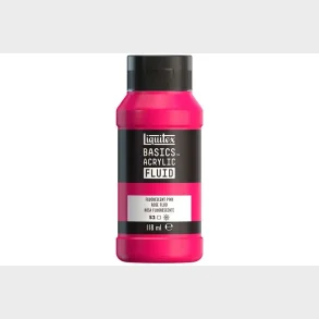 Basics fluid 118ml fluorescent pink row 987