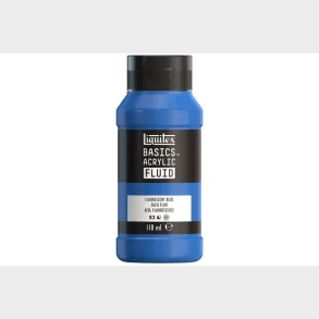 Basics fluid 118ml fluorescent blue row 984