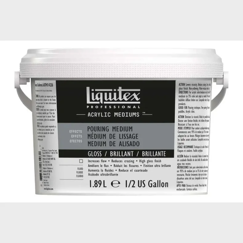 Proff. acrylic additive 1,89 L pouring medium