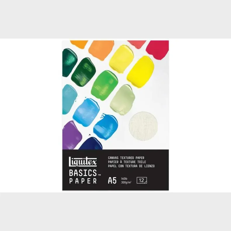 LQX acrylic pad 300g A5, 12 pages