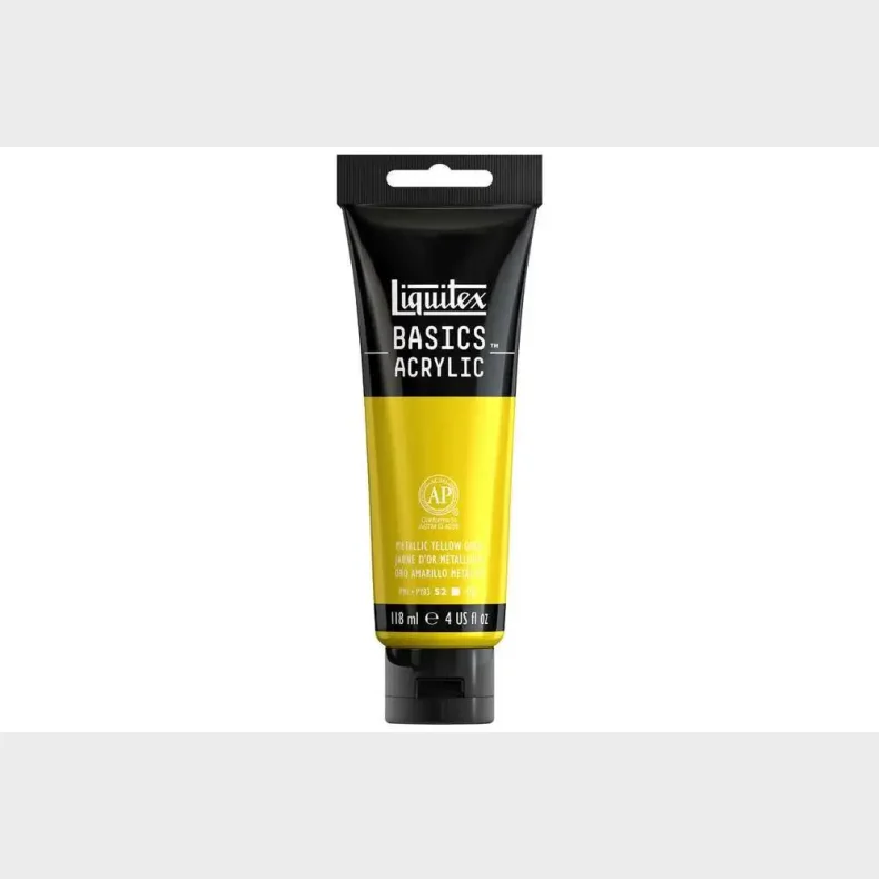 Basics 118ml metallic yellow gold