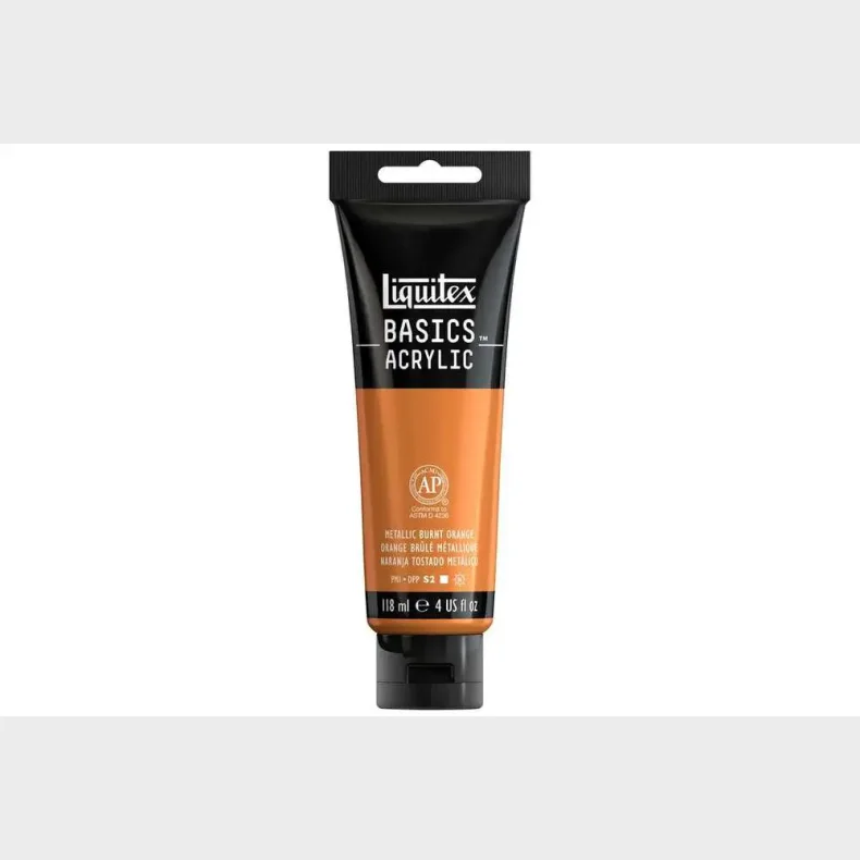 Basics 118ml metallic burnt orange
