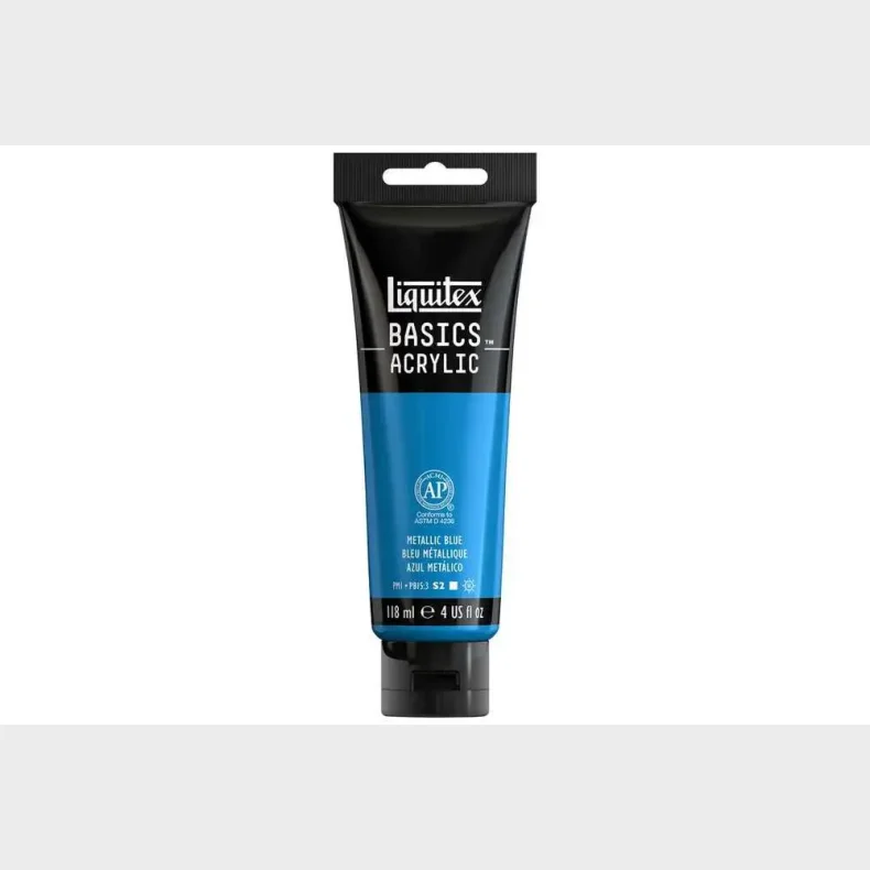 Basics 118ml metallic blue